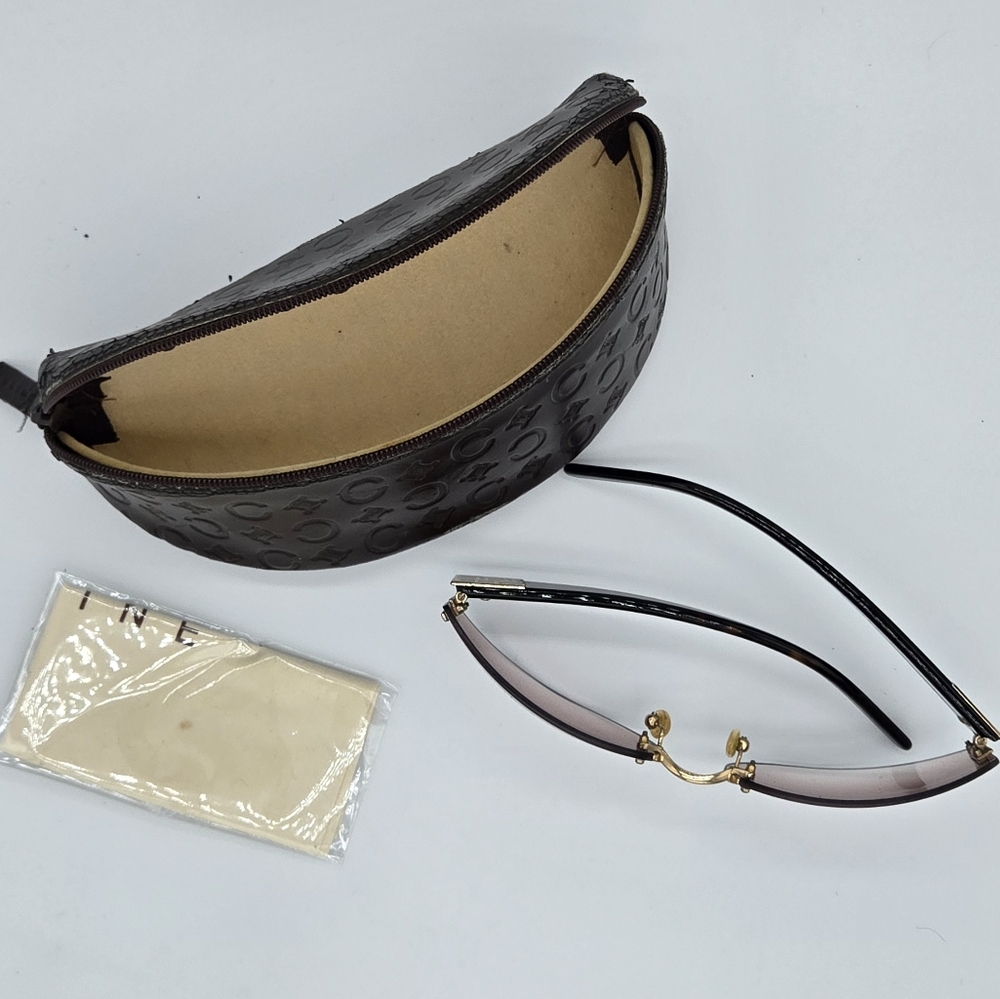 SCE1 - CELINE Sunglasses SC1092 Lens: Brown Frame: Tortoise Brown - Picture 5 of 11